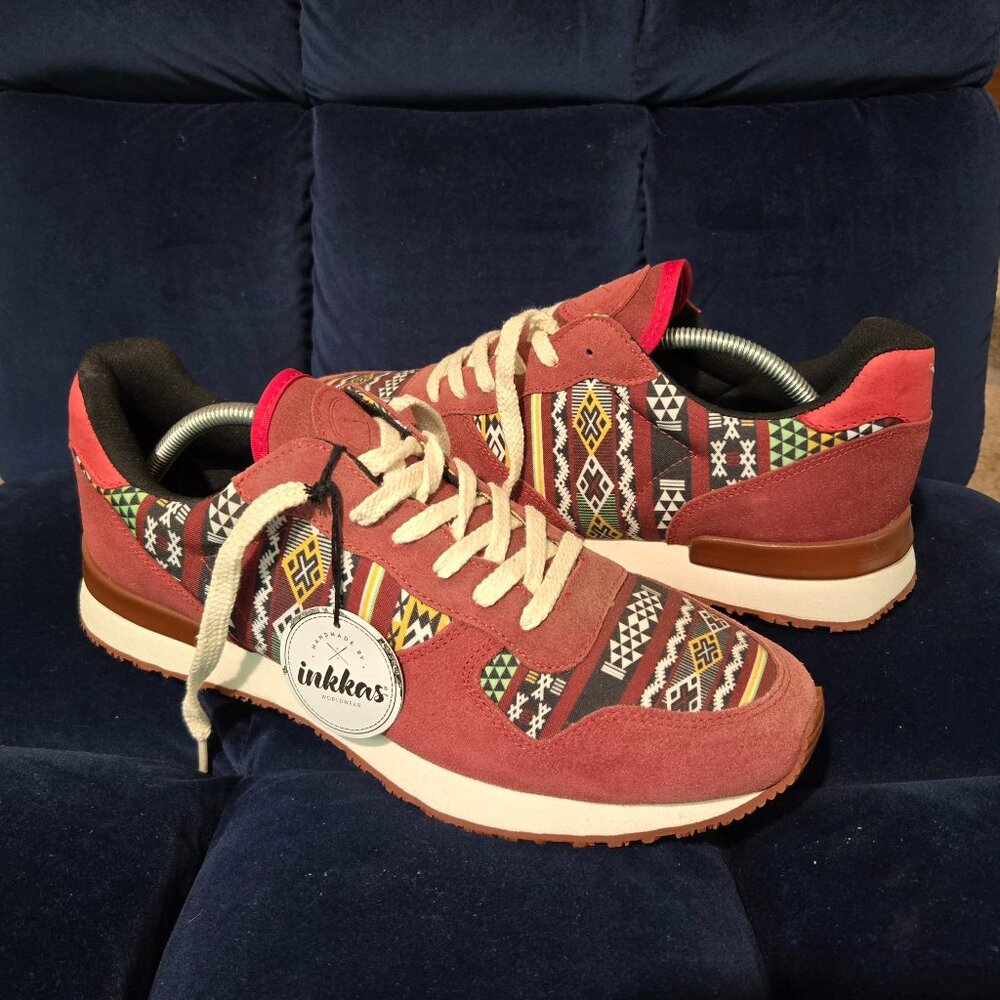 Inkkas Jogger Morocco Burgundy Men's Size 11 US
